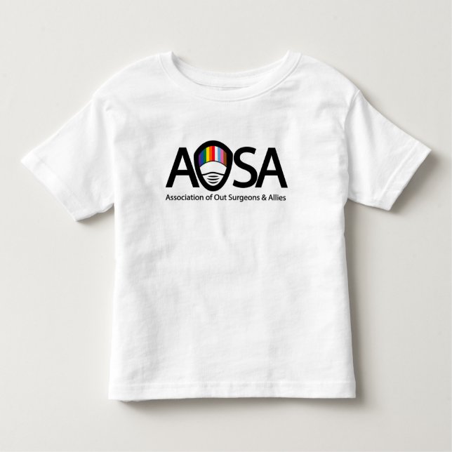 AOSA Småbarn T-Shirt (logotyp på framsidan) (Framsida)