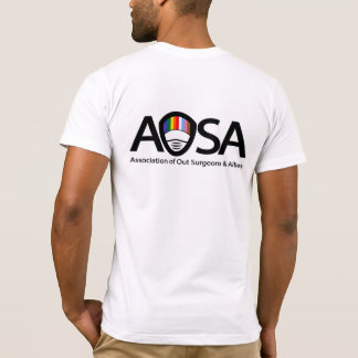 AOSA T-shirt (fram- och baksida-logotyp)