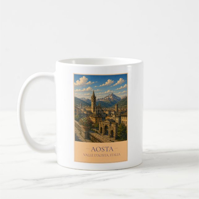 Aosta Kaffemugg (Vänster)