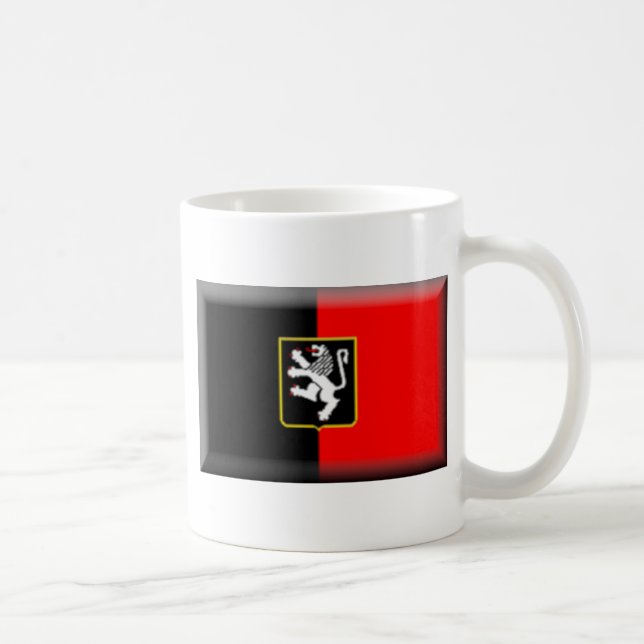 Aosta Valley flagga Kaffemugg (Höger)