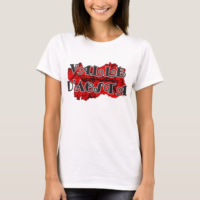 Aosta Valley T-shirt (Framsida)