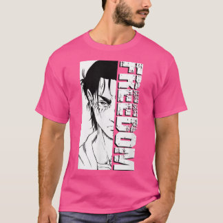 AOT Anime Manga Otaku Stil Eren Tokyo FanArt Top T Shirt