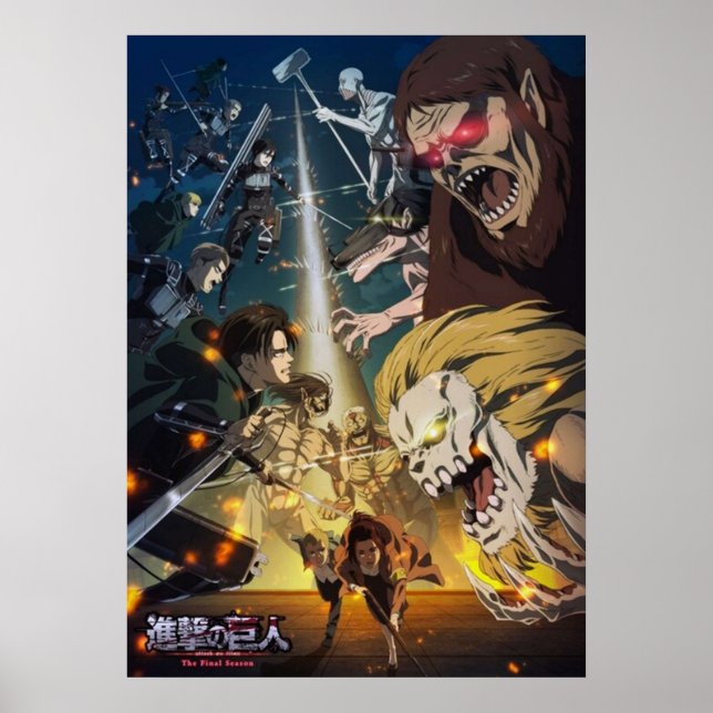 AOT-säsong 4 Poster (Framsidan)