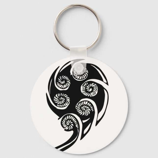 aotearoa koru design nyckelring (Framsida)