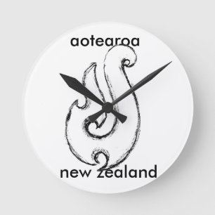 aotearoa New Zealand Rund Klocka