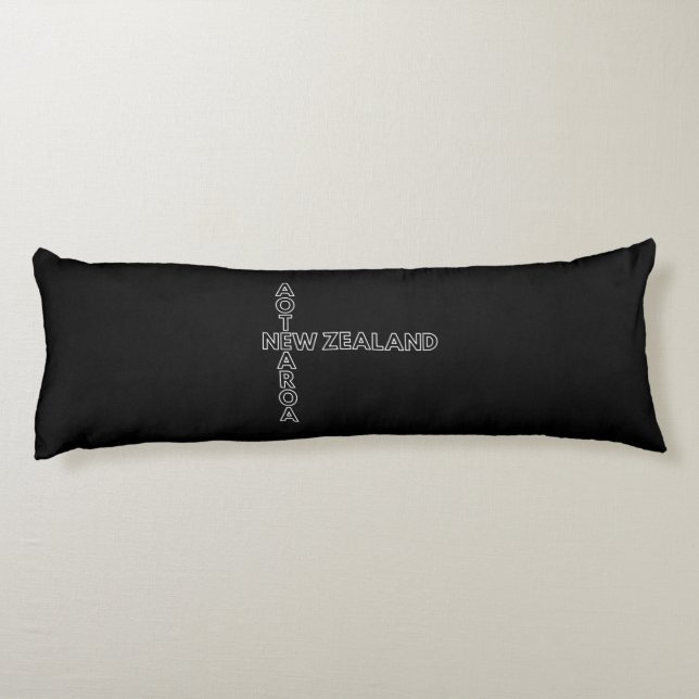 Aotearoa Nya Zeeland, NZ Kiwi Crossword Design  Kroppskudde (Baksidan)