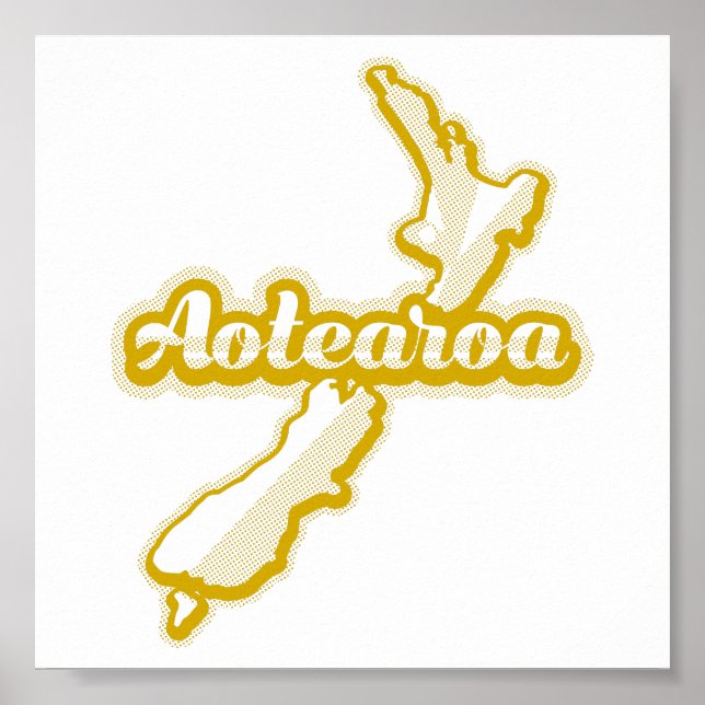 AOTEAROA POSTER (Framsidan)
