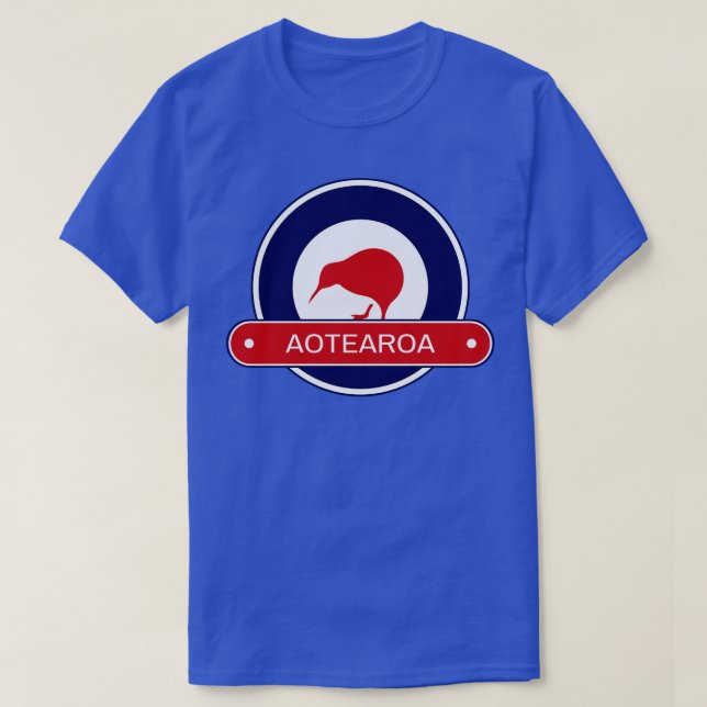 Aotearoa Roundel RNZAF T Shirt (Design framsida)