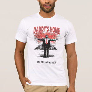 *~* AP16 - Trump Pappa Hemma - USA Vita Huset T Shirt