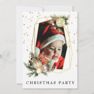 *~* AP20 Photo Family Corporate jul Party Inbjudningar