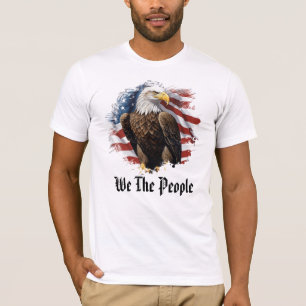 *~* AP27 Patriotic American Flagga Örn Manar T Shirt