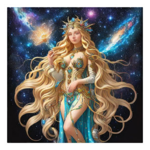 *~* AP58 Galactic Women Fantasy Photo EnUtvidgning Fototryck