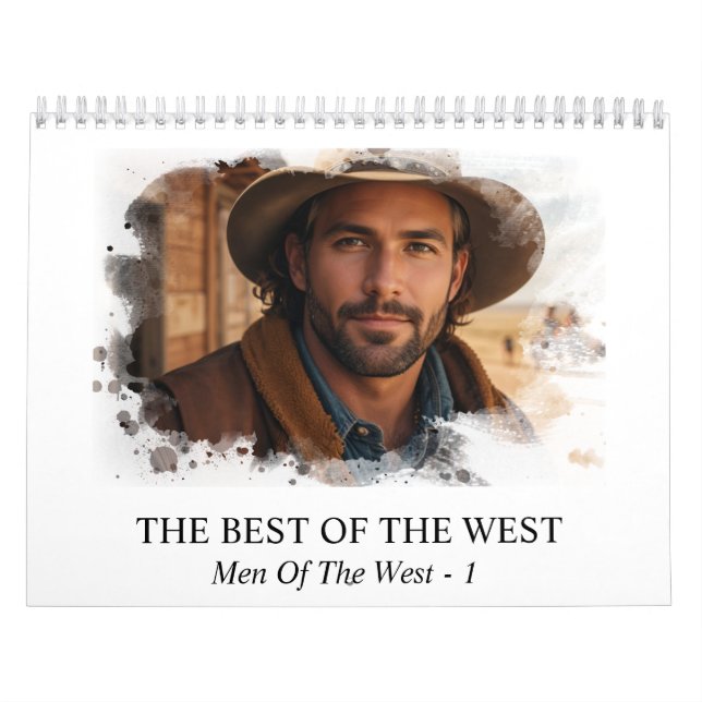 *~* AP59 Manar Man Vilda western Cowboy 1-kalender Kalender (Omslag)