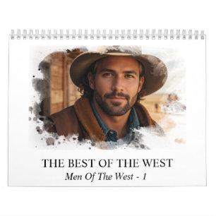 *~* AP59 Manar Man Vilda western Cowboy 1-kalender Kalender