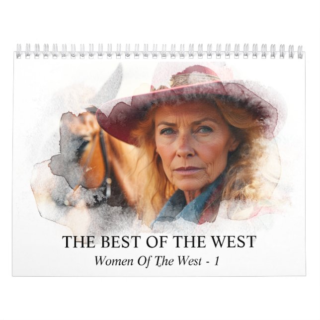 *~* AP59 Women Woman Vilda western Cowgirl 1 Calen Kalender (Omslag)