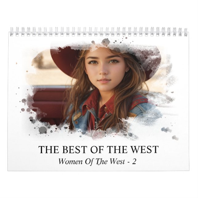 *~* AP59 Women Woman Vilda western Cowgirl 2 Calen Kalender (Omslag)