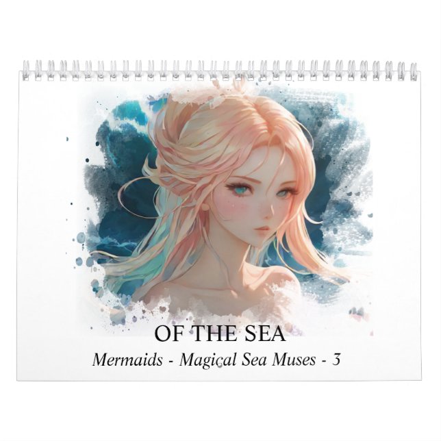 *~* AP60 Magic Sjöjungfruars Muses Sea 3 Calendar Kalender (Omslag)
