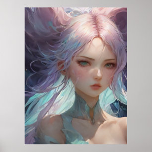 *~* AP60 Vatten Goddes Fantasy Sea Sjöjungfru 35 Poster
