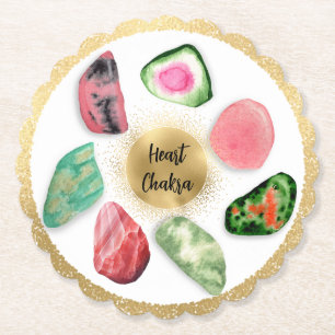 *~* AP64 Emoto Vatten Heart Chakra Papper Underläg Underlägg Papper