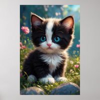 *~* AP68 2:3 Katt Kattdjur Kitten Kattunge Sweet C