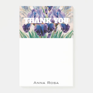 *~* AP85 Gratitude Manifestation Iris Post-it Block