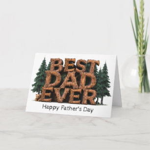 *~* AP86 Photo Best Pappa någonsin Fars dag Card Tack Kort