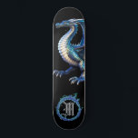 *~* AP88 Elemental Metallic Dragon Fire Mini Skateboard Bräda 18,5 Cm<br><div class="desc">(Sök efter liknande objekt i kod AP88 ) Överför enkelt till andra Zazzle-produkter. Elemental Inslag DRAGON with RING of BRRE / FLAMES / FLAME och INITIAL MONOGRAM for your name - Behålla eller redigera eller ta bort texten. Den här Trending skateboard-skateboard China stil anpassningsbar pro Inslag Dragon-konstruktionen är definitivt coola...</div>