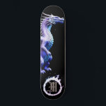 *~* AP88 Elemental Metallic Dragon Mouth  Mini Skateboard Bräda 18,5 Cm<br><div class="desc">(Sök efter liknande objekt i kod AP88 ) Överför enkelt till andra Zazzle-produkter. Elemental Inslag DRAGON with RING of BRRE / FLAMES / FLAME och INITIAL MONOGRAM for your name - Behålla eller redigera eller ta bort texten. Den här Trending skateboard-skateboard China stil anpassningsbar pro Inslag Dragon-konstruktionen är definitivt coola...</div>