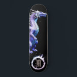 *~* AP88 Elemental Metallic Dragon Mouth  Mini Skateboard Bräda 18,5 Cm<br><div class="desc">(Sök efter liknande objekt i kod AP88 ) Överför enkelt till andra Zazzle-produkter. Elemental Inslag DRAGON with RING of BRRE / FLAMES / FLAME och INITIAL MONOGRAM for your name - Behålla eller redigera eller ta bort texten. Den här Trending skateboard-skateboard China stil anpassningsbar pro Inslag Dragon-konstruktionen är definitivt coola...</div>