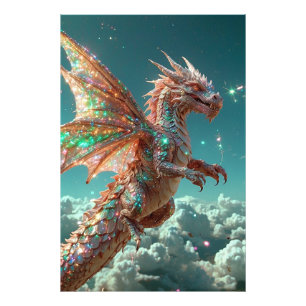 *~* AP88 Flies Fantasy Dragon Wall Artwork 6 Fototryck