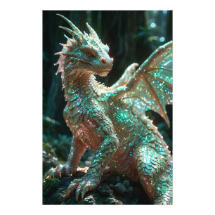 *~* AP88 Magic Fantasy Dragon Wall Artwork 4 Fototryck