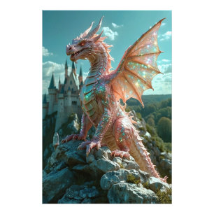 *~* AP88 Moukling Fantasy Dragon Wall Art 14 Fototryck