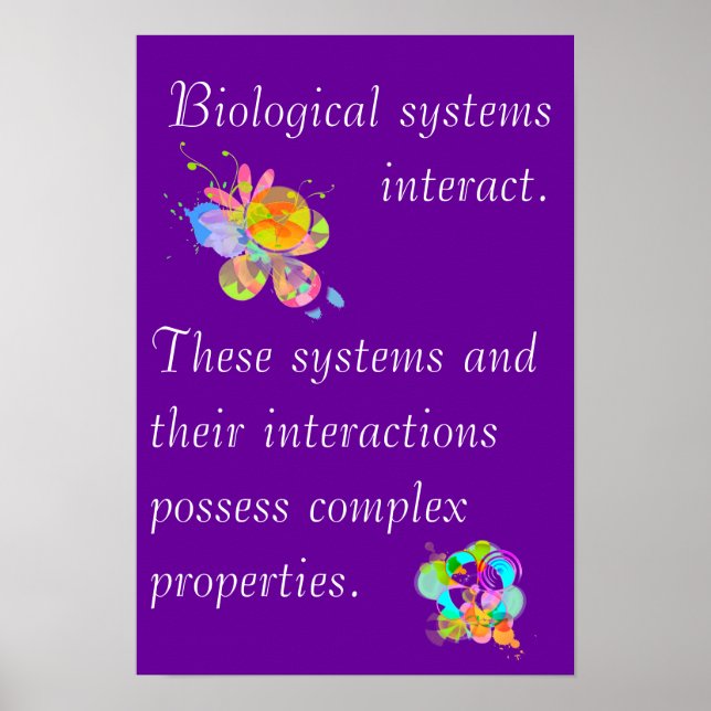 AP Biology Big Idea 4 Poster (Framsidan)