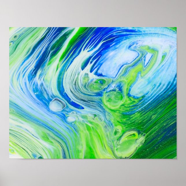 AP-BlueGreen-TreeRing_7551 Poster (Framsidan)