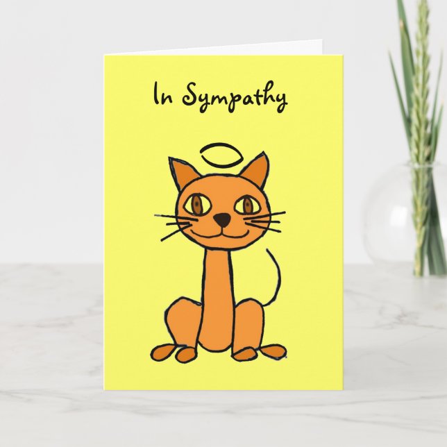 AP- KAT Sympathy Card Kort (Framsida)