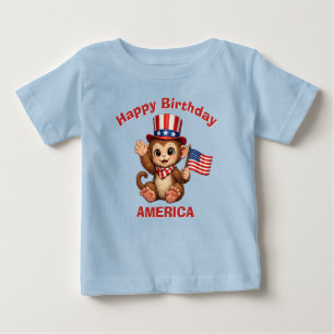 Apa (5g) Fosterländsk Barn T-Shirt