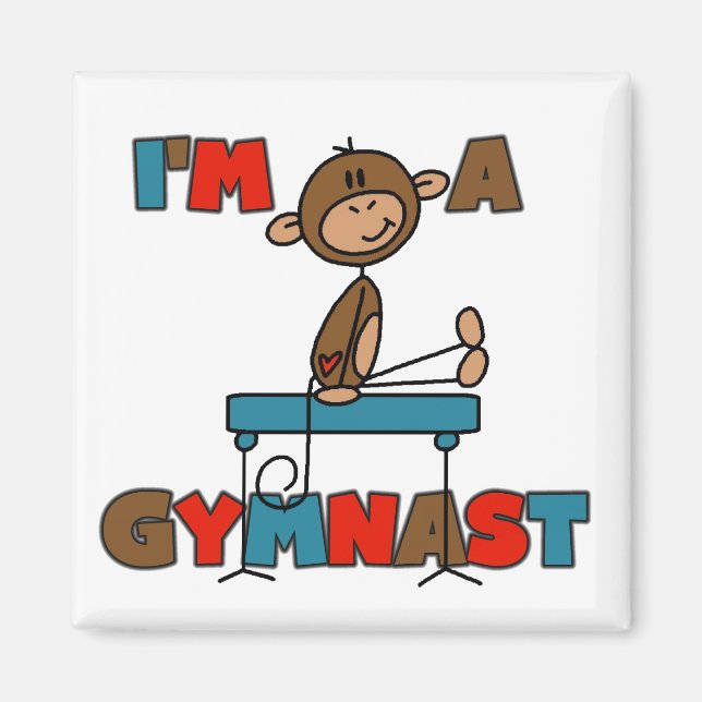 Apa är en gymnast magnet (Framsidan)