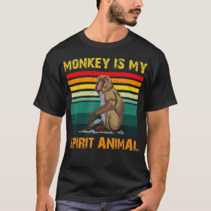 apa är My Spirit Animal, apor Älskare T Shirt