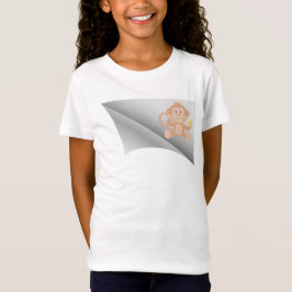 apa äta banan under plåstret t shirt