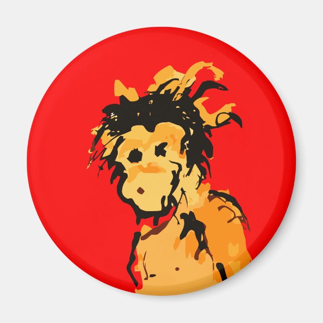 apa bläck magnet (Framsidan)
