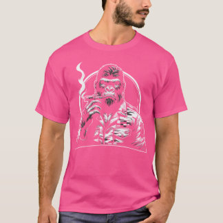 Apa Cigarr Gorilla Rökande Cigarr T Shirt