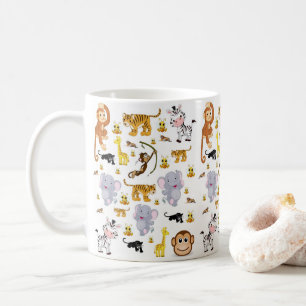 Apa Elefant Tiger Mugg