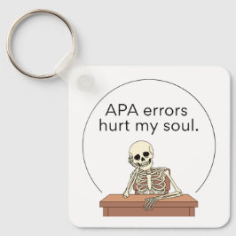 APA Errors - Keychain Nyckelring