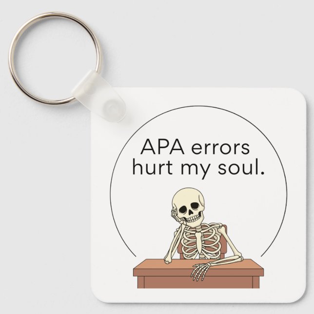 APA Errors - Keychain Nyckelring (Framsida)