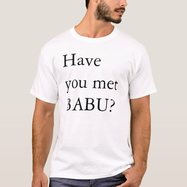 APA FÖR DA BABU T-SHIRT (Framsida)