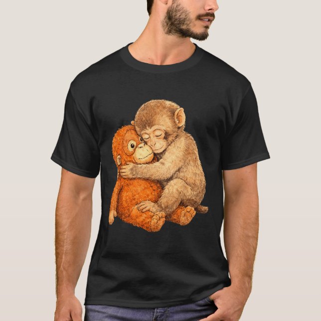 Apa grafisk tee  (Framsida)