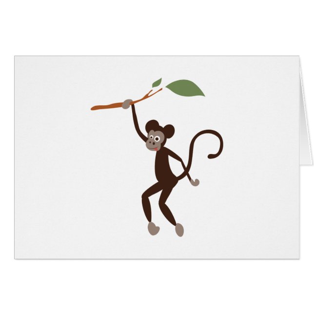 Apa Hälsningskort (Framsidan Horizontal)