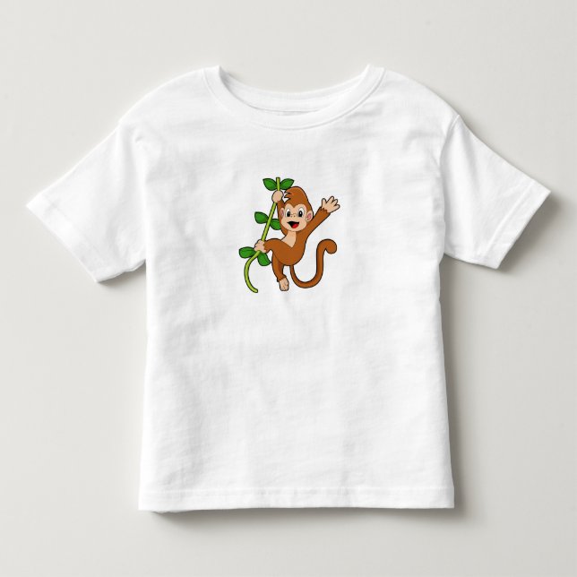 Apa i djungeln t shirt (Framsida)