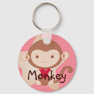 Apa Keychain Nyckelring