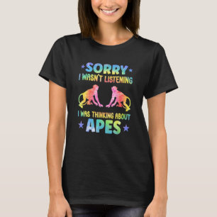 Apa Kläder för apa älskare kläder Apa Citat_2 T Shirt